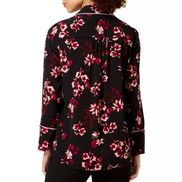 Alfani Pink Floral Long Sleeve Button Down Size XXL - Picture 2 of 7